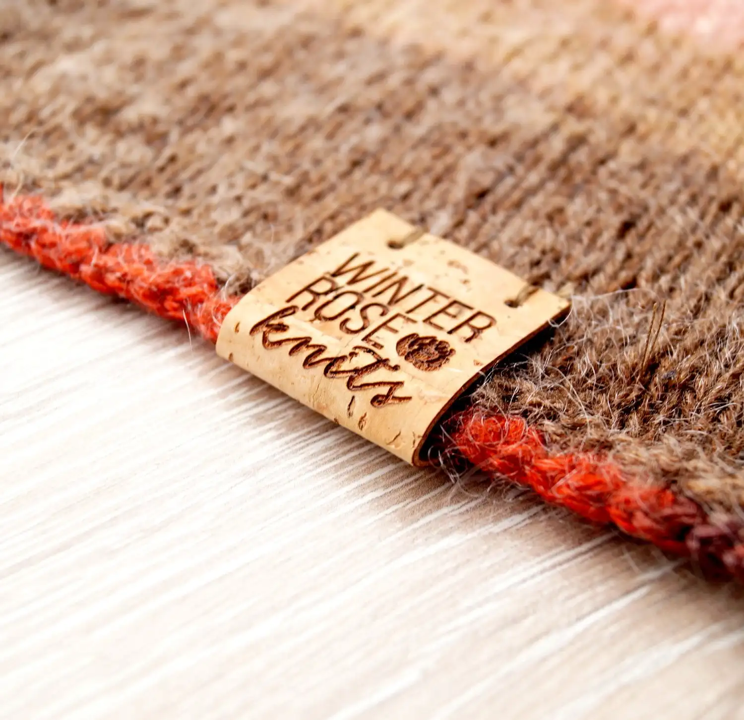 Custom brand embossed fold sewing PU leather labels for clothing trousers jeans PU label leather hat patch