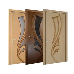 Minimalist plate solid wood door flat light bright glass solid wood door can be installed smart lock