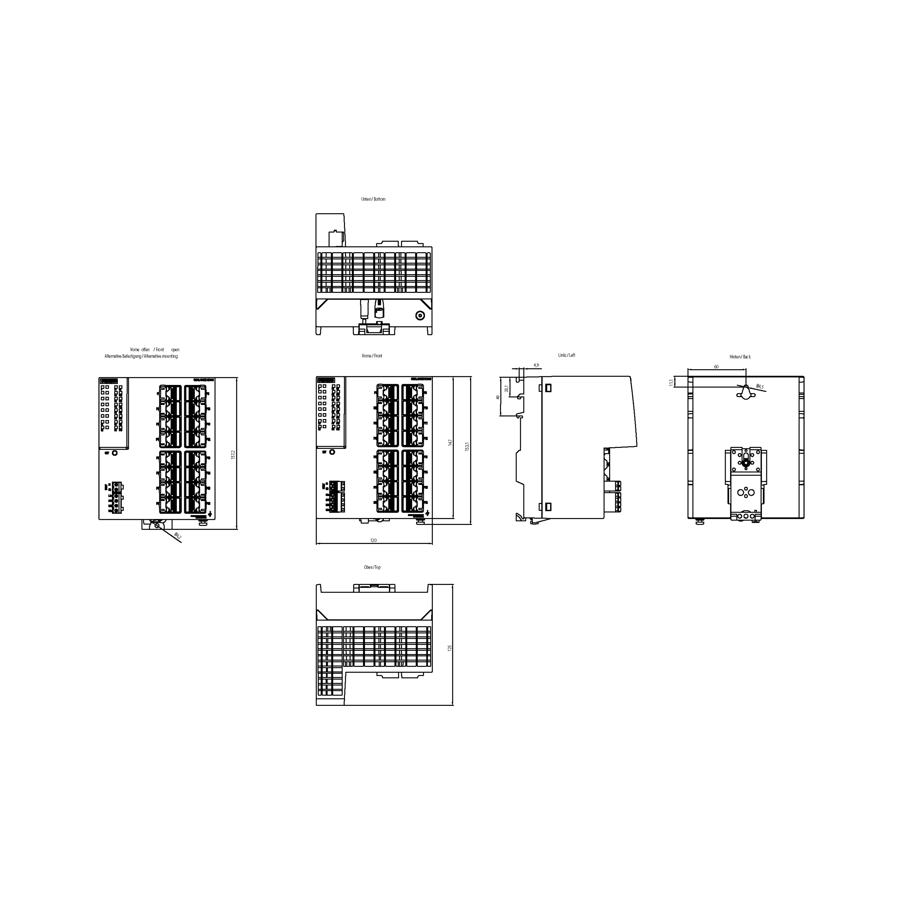 6GK5116-0BA00-2AC2 Siemens SCALANCE XC116 unmanaged IE switch 16 x 10/100 Mbit/s RJ45 ports 6GK51160BA002AC2