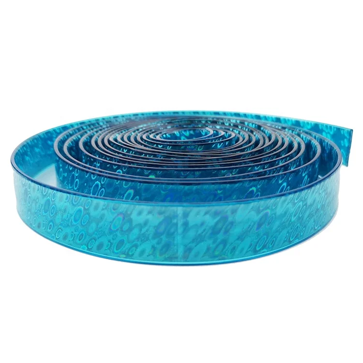 
waterproof colorful pvc plastic coated design strip for shoes parts accessories 
