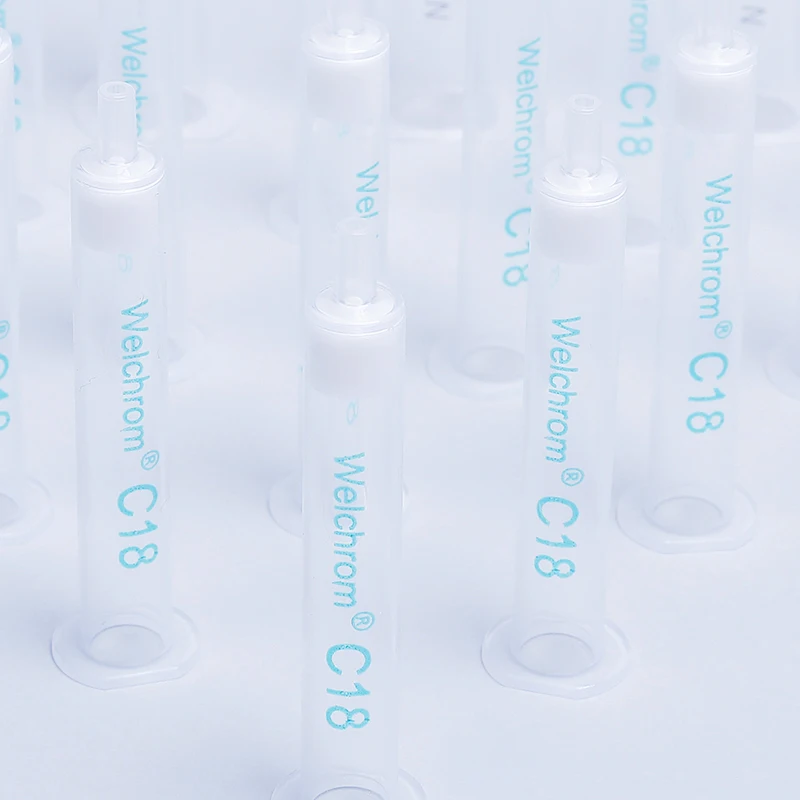 C18 silica solid phase extraction SPE cartridge column