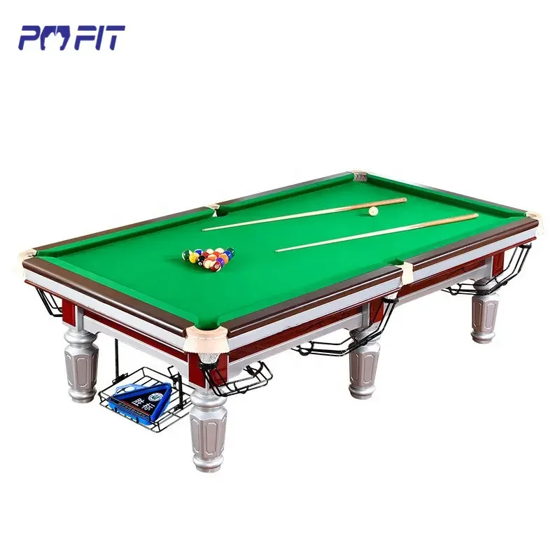 Professional portable 9ft 12ft billard table good price pool table 9 foot  indoor used snooker table for sale
