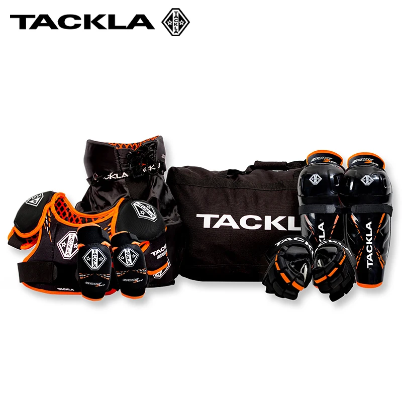 TACKLA brand hockey protective gear full set hockey equipment protection gear sets for children youth