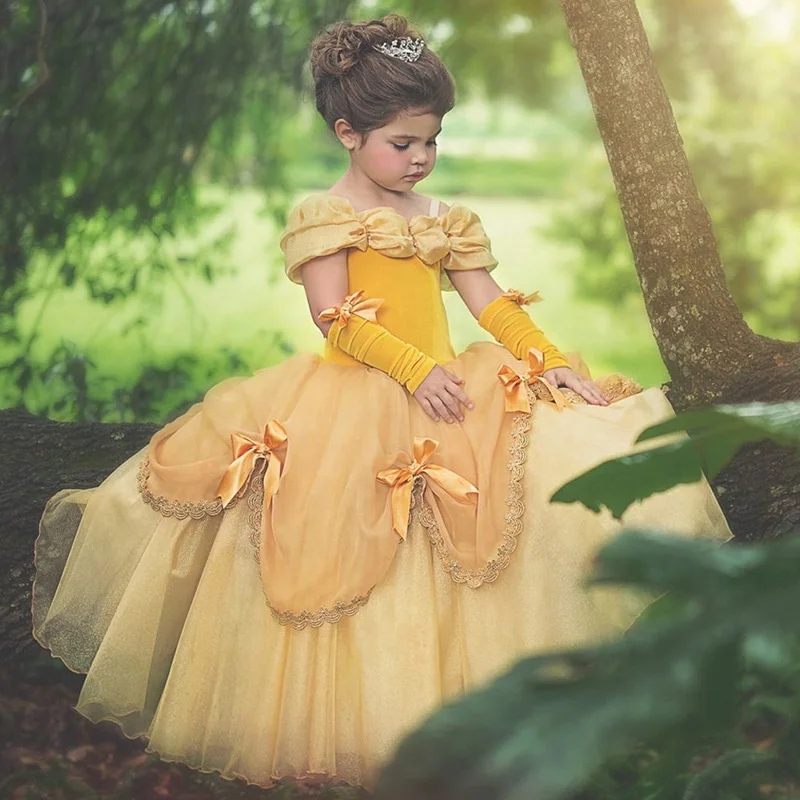 Indian royal princess elegant dress pretty girls dress children dresses kid clothes