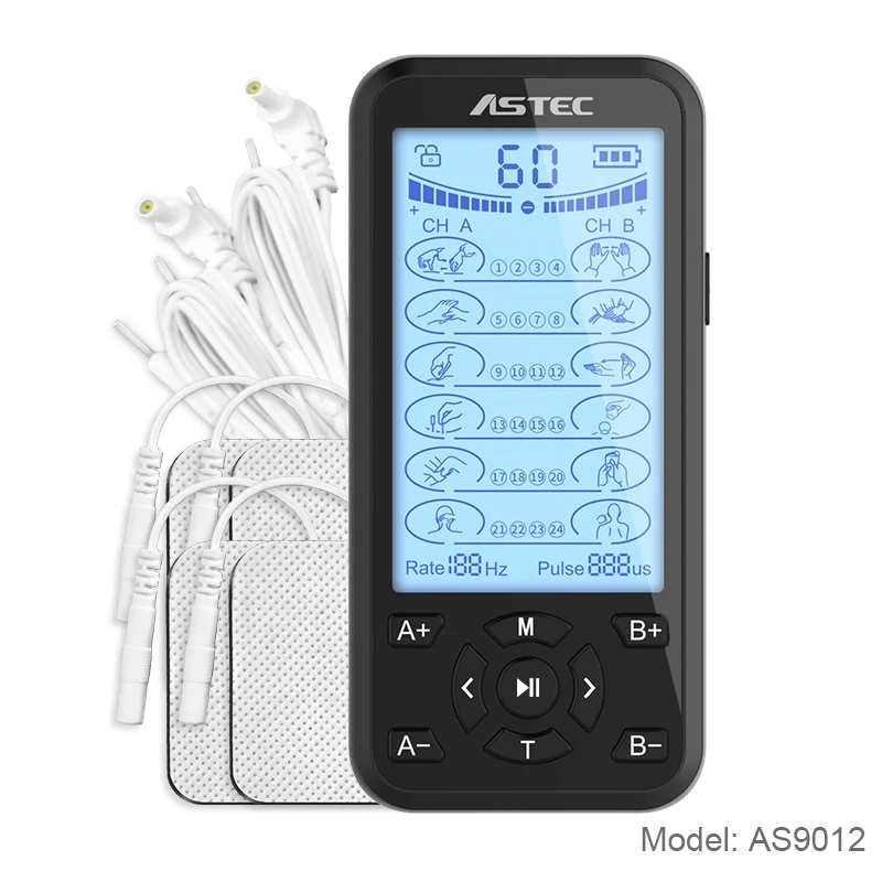 Electric body massager low frequency pain relief health muscle stimulator ems tens unit manufacturers