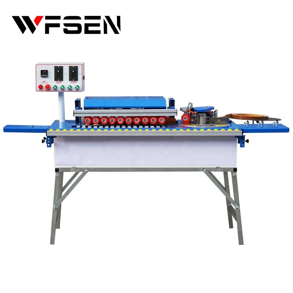 Computer small edge banding machine round cheap curved straight automatic 3 function 45degree with polishing