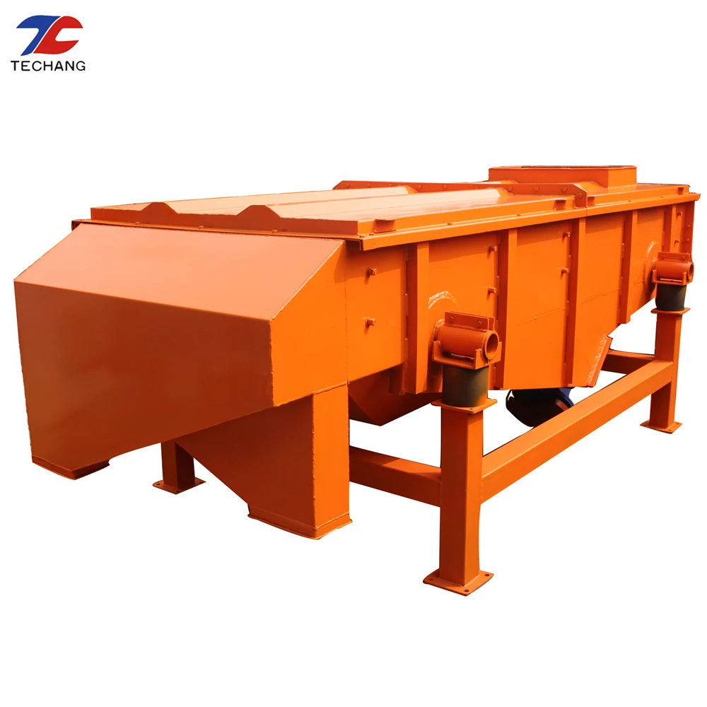 Linear Vibrating Screen Sifter For Frozen Fruit Cubes