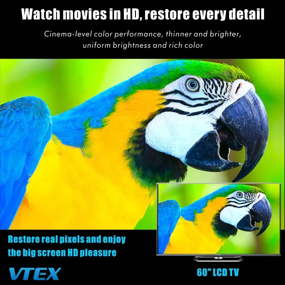 Bulk Price High Quality Full High Definition LCD Projector with 1080p Home Cinema Portable T6 Mini Projector