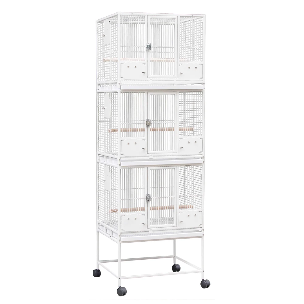 Wholesale Universal Dome Parrot Cage Indoor Small Bird Cage Show Breeding Cages