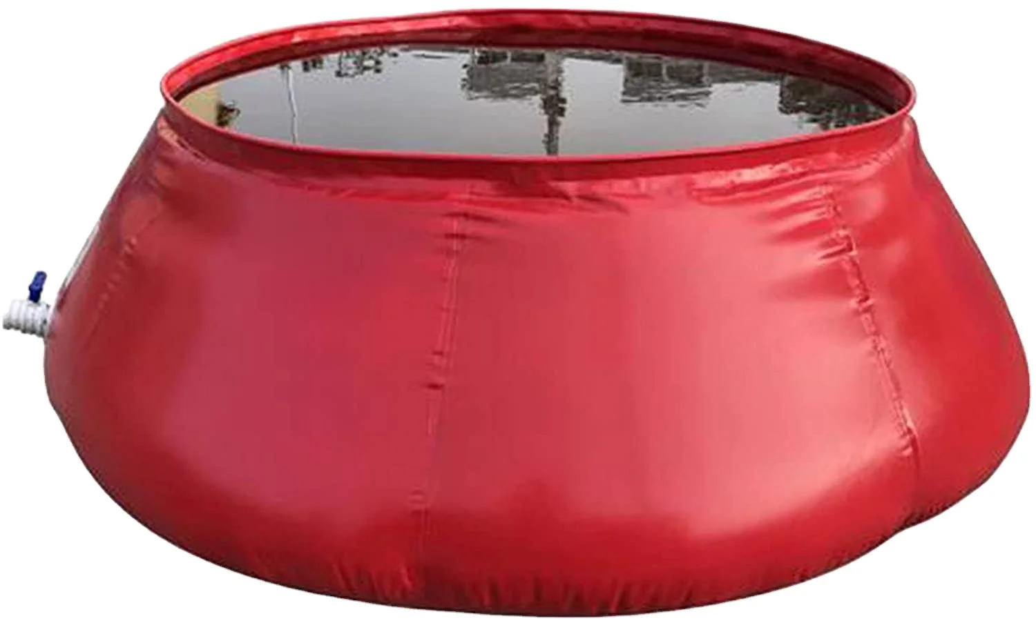 1000 Liter Portable Water Bladder PVC Flexible Onion Shape Water Storage Tank