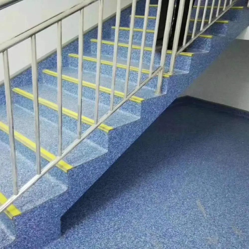 Heavy traffic anti bacterial waterproof hospital PVC flooring roll homogeneous PVC vinyl flooring