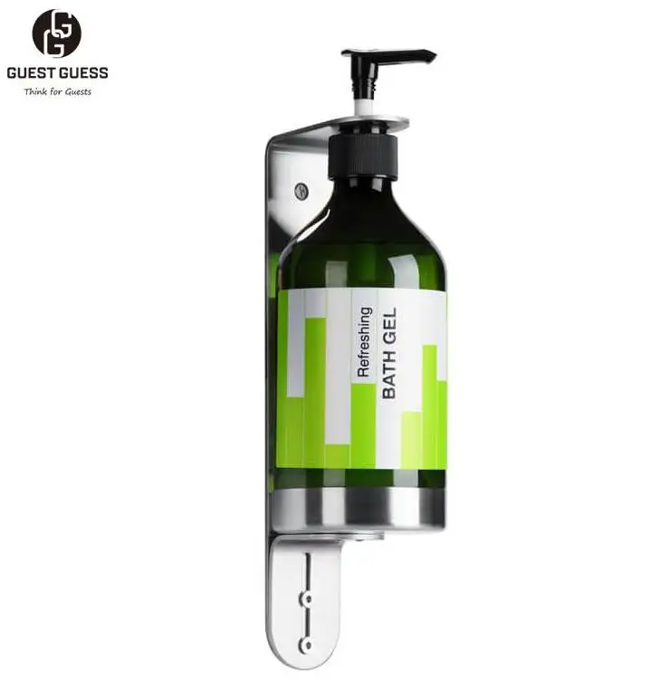 Guest Guess 2023 Good Quality And Low Price Wall Mounted Liquid Soap Pump Dispenser 2 In 1 Custom Bath Soap Dispenser