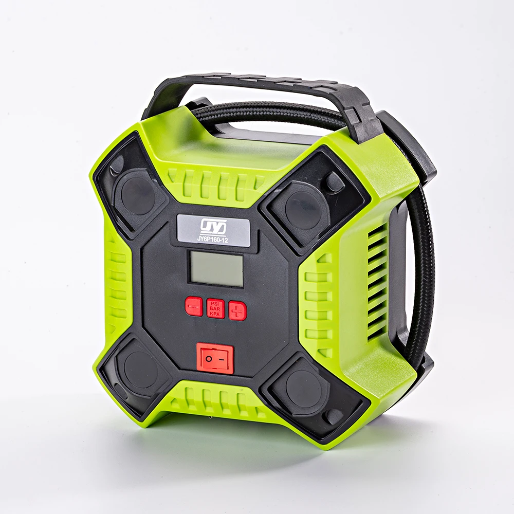 12v dc tyre inflator 160psi portable car air pump auto shut off digital air compressor pump