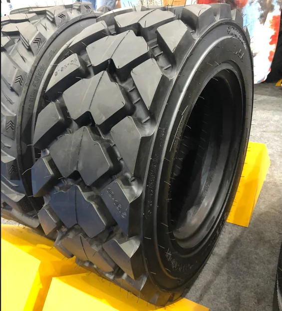 Loader Backhoe Skid Steer Tires L2 L5 Pattern 14-17.5 15-19.5 10R16.5 12R16.5 Radial Double Coin Industrial SKS