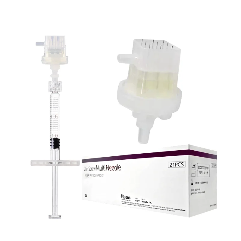 korea beauty multi needle injection Remove wrinkles around eyes 9pins crystal multi needle