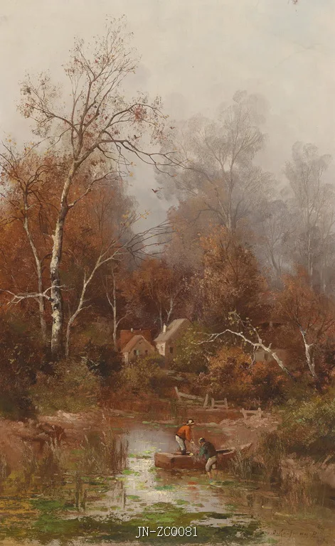 Custom Nature Landscape Wallpaper Autumn Restaurant Home Decor Wall Paper