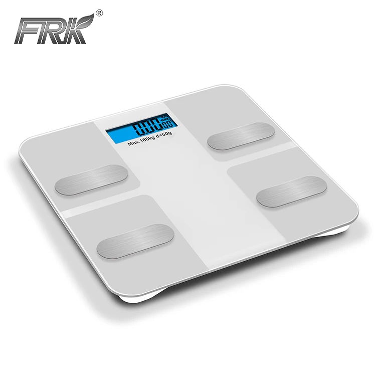 Цифровые электронные бытовые умные весы с ЖК-дисплеем для измерения жира