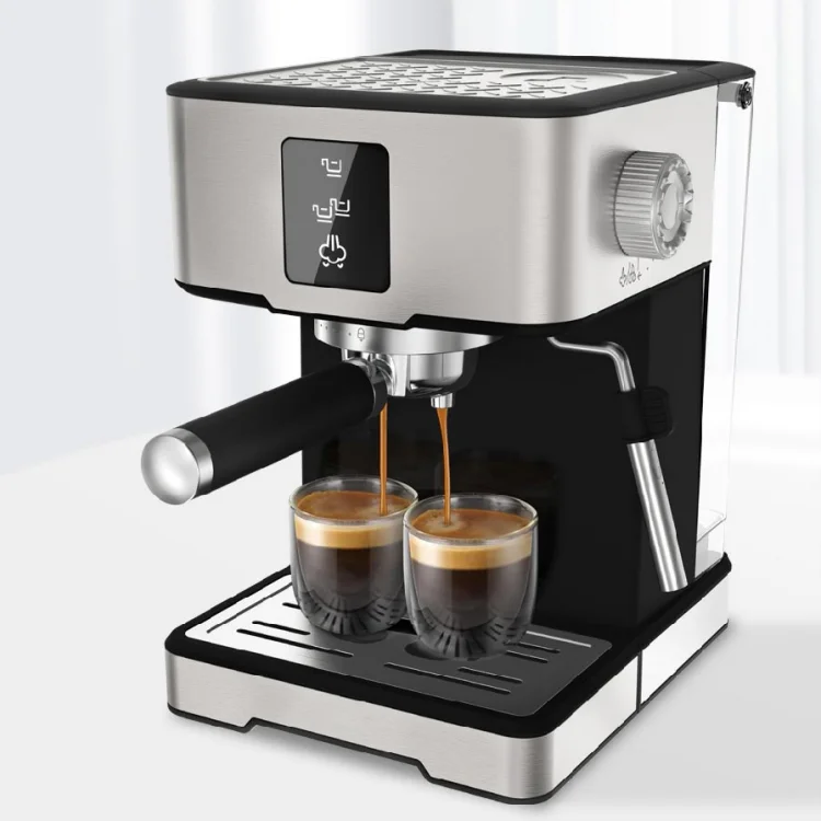 LMDO TC51A Espresso Machine 20 Bar Electric Cappuccino Coffee Maker with Fast Brew System