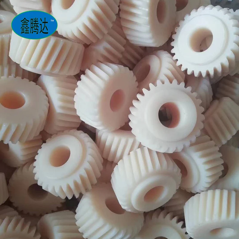
Factory supply injection molding custom bevel gear plastic nylon parts 