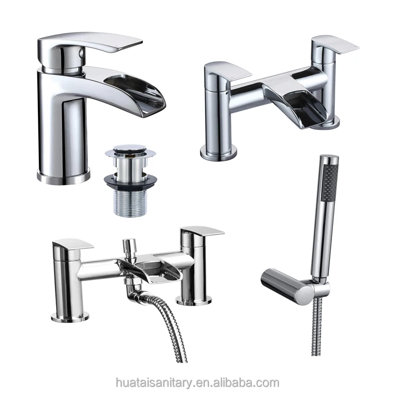 brass microphone bathroom metered gravity casting mixer black  sanitary ware wash hand basin tap