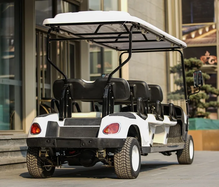 Sports Car Farm Utility Lead-acid 4 Passengers Cargo Golf Cart Mini Electric Golf Carts