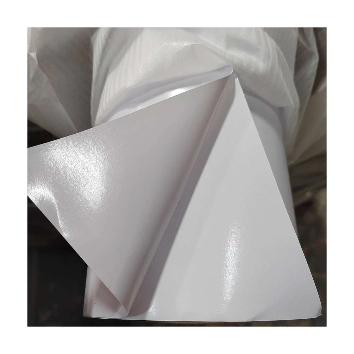 High Tack Strong Glue Printable Self Adhesive Vinyl Glossy 100micron 140gsm Car sticker