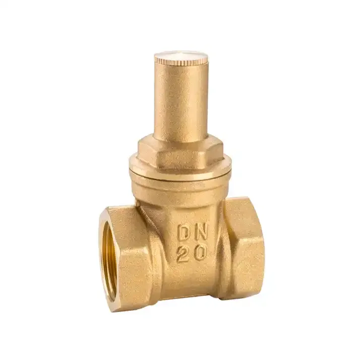 Hot sale 1-6 inch Forged locking brass gate valve