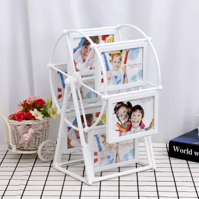 Оригинальный подарок, комбинация вращающейся мельницы, свадебная пятидюймовая детская фоторамка с колесиком обозрения