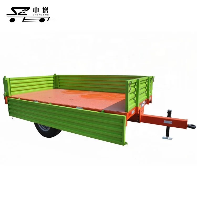 Одноосный задний самосвал для сельскохозяйственной техники 4 тонны 900-16 с широкими шинами