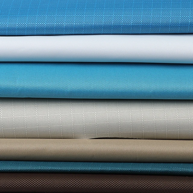 outdoor umbrella fabric 100% polyester oxford fabric 210D  black rubber full blackout coating waterproof 8000mm fabric