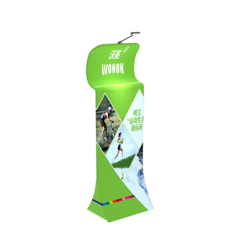 Display Board  Inexpensive Flexible Tension Fabric Display Connected Fabric Display Curved Fascinating Fast Show Background