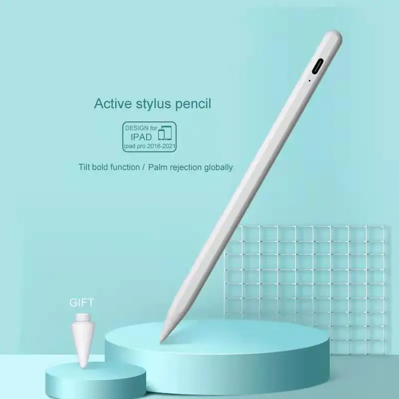 Прямая продажа с фабрики ладони отказ от активный стилус ручка для сенсорного экрана для Apple iPad карандаш