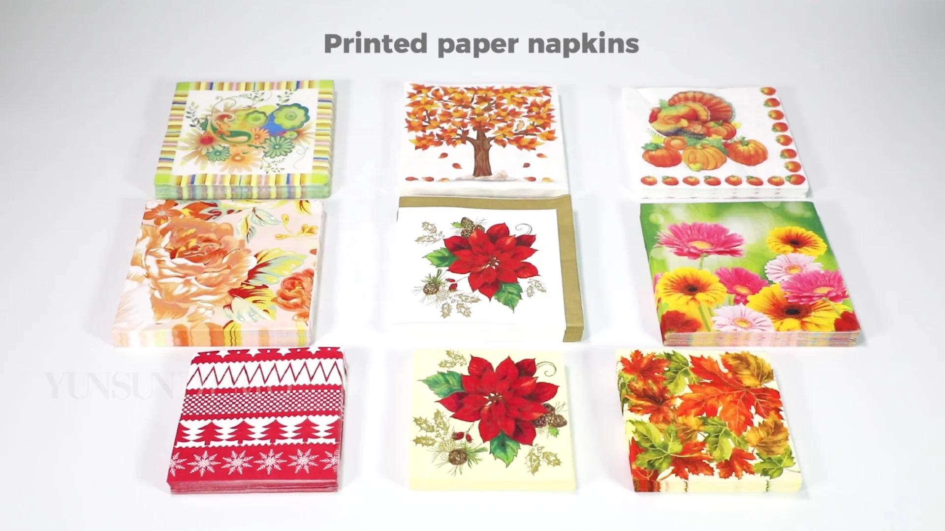 Reliable Quality Custom Printed Paper Napkins Manufacturer Wholesale