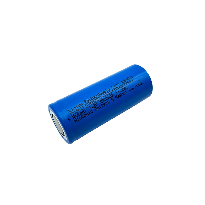 OEM custom Rechargeable cell  life po4 li- ion lithium iron storage 7A 3.2V IFR  3500mah  LiFePO4  26650 battery
