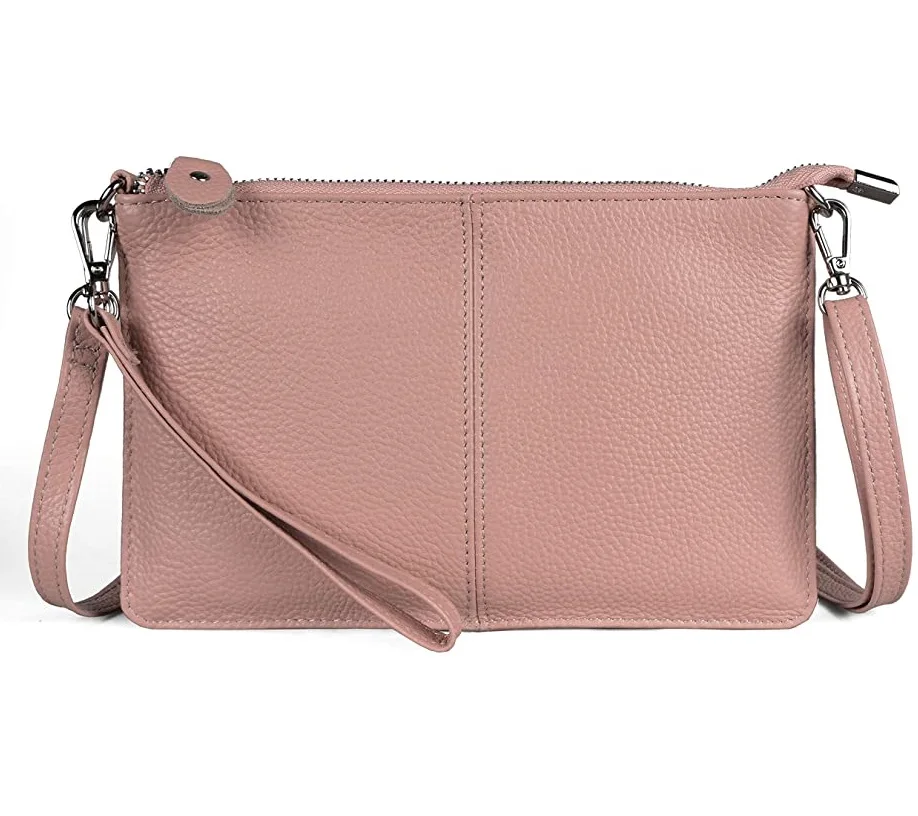 Kids Student Small Crossbody Bag Leather Wristlet Clutch Wallet Purse Coin Purse