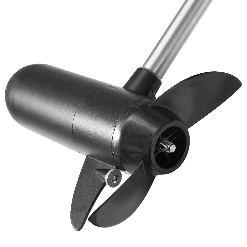 12V 35lbs Marine Electric Propulsion Battery Rubber Boat Plastic Marine Motor Electric Outboard Motor