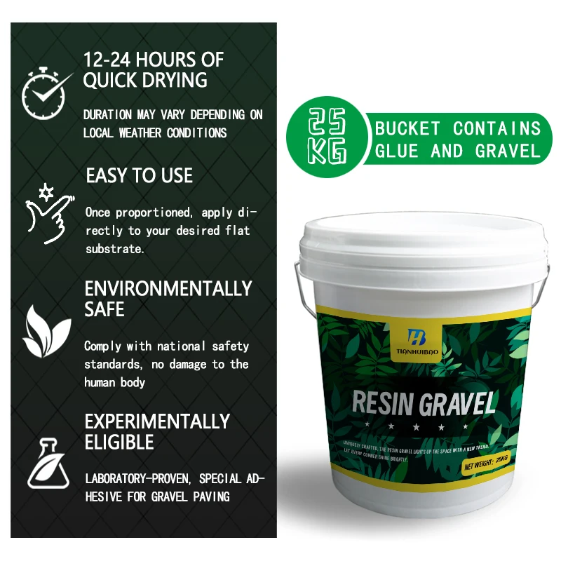 Factory-Produced Tumble Pebble Stones Chips Permeable Epoxy Pea Gravel Construction Exposed Aggregate Flooring Decoration Parks