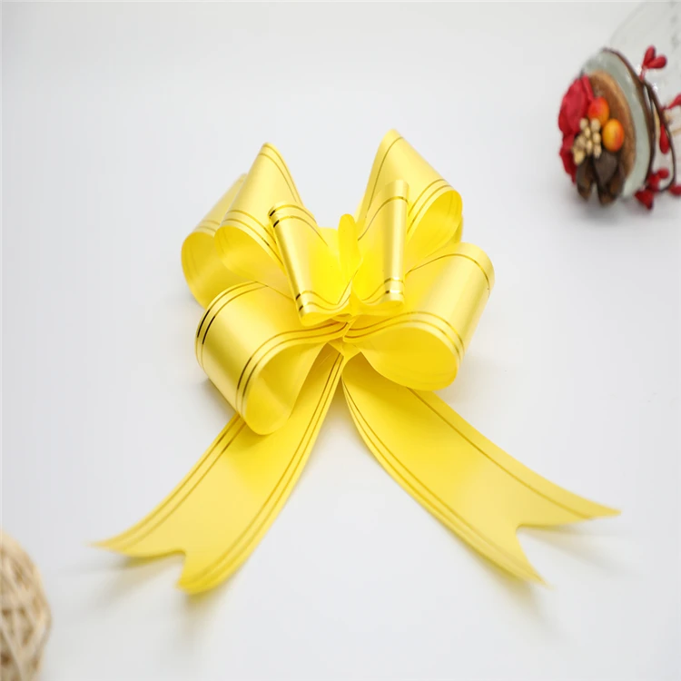 50MM Phnom Penh Pull Flower Holiday Gift Decoration Plastic Ribbon Wedding Gift Packaging Diy Gift Phnom Penh Pull Flower Ribbon