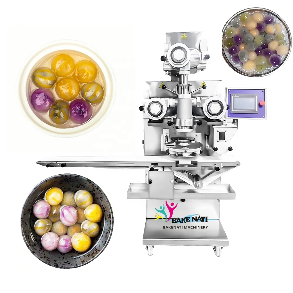 Bakenati BNT-208 Industrial Sweet Soup Balls Rice Glue Balls Rice Ball Machine Automatic Crystal Rice Dumpling Making Machine