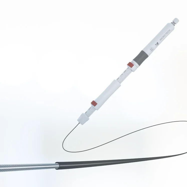 Single use Cobalt chromium alloy EUS-FNA Needle l Endoscopic Ultrasound Aspiration Biopsy Needle of knitting machine