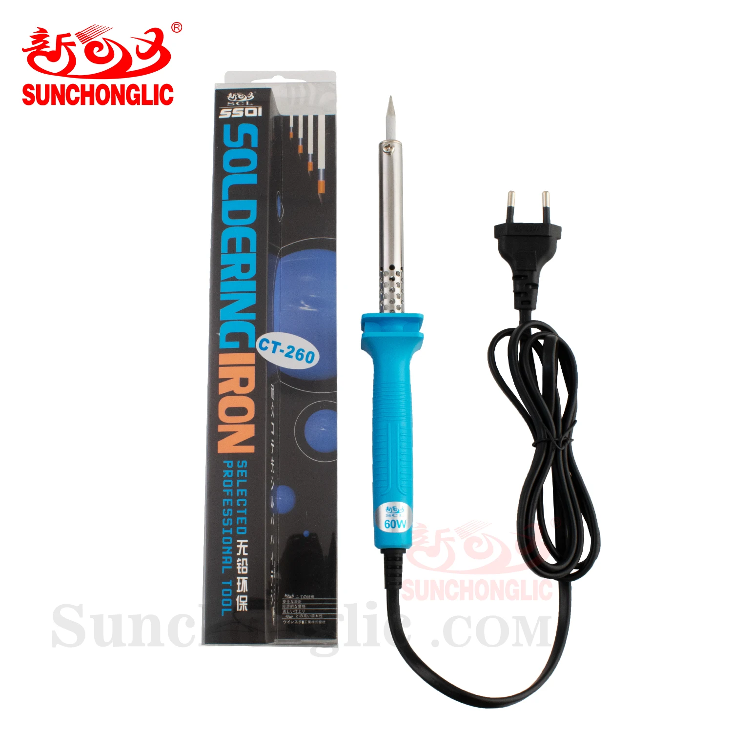 Sunchonglic, заводская цена, паяльник 60 Вт 220 В, мини-паяльник