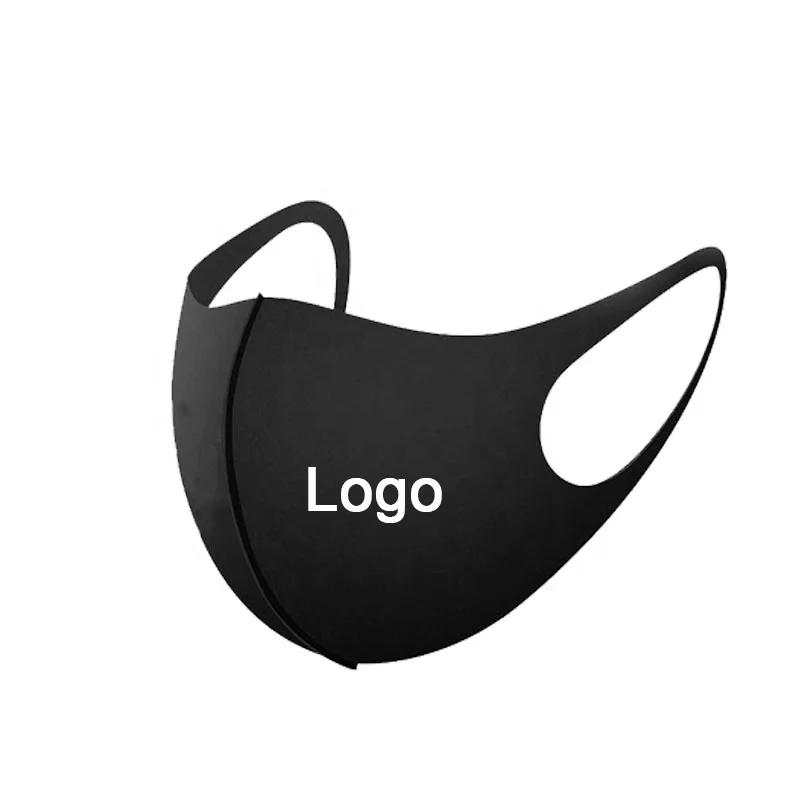 Custom Anti Dust Face Cover PM2.5 Respirator Dustproof Washable Ice Silk Cotton Face Mask