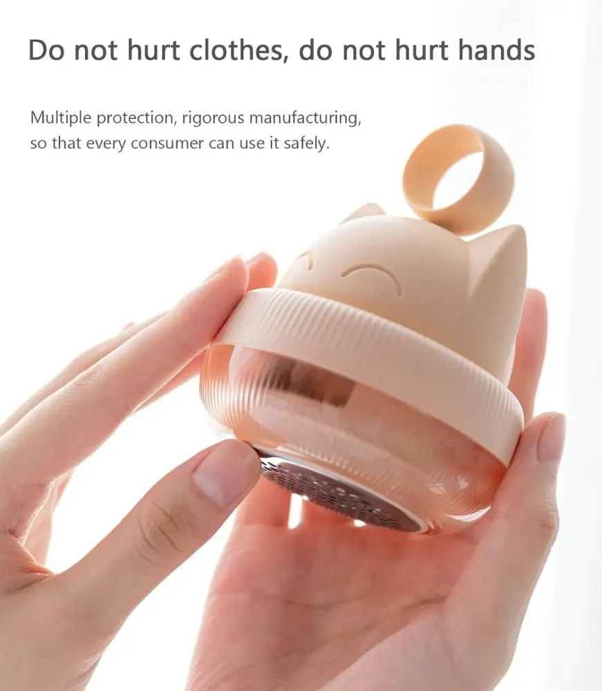 Household Electric Pilling Remover Battery Operated USB Sweater Fabric Shaver