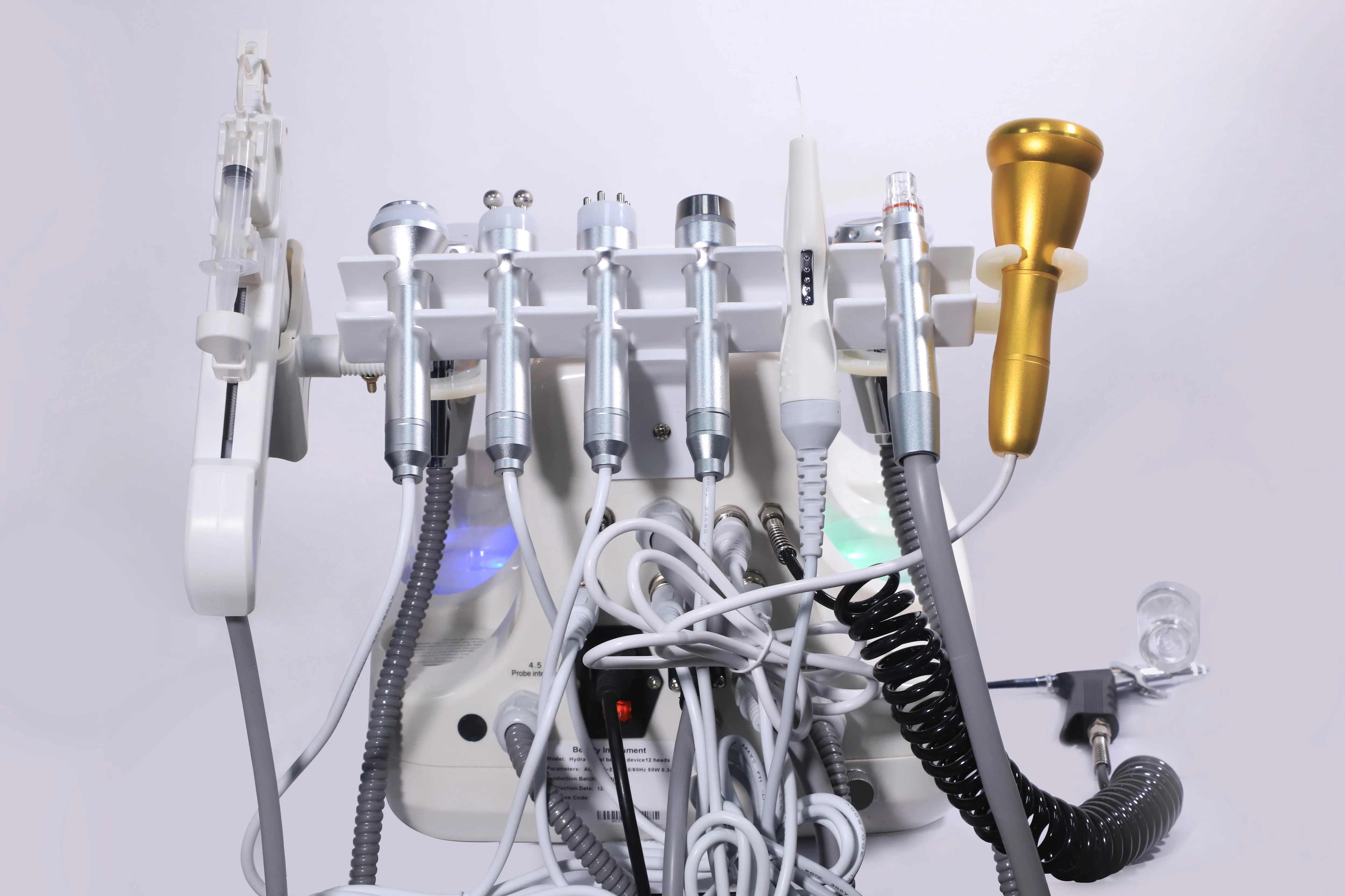 Новинка 12 в 1 Малый пузырьковый выбор без иглы инъекционный косметический пистолет для мезотерапии без необходимости