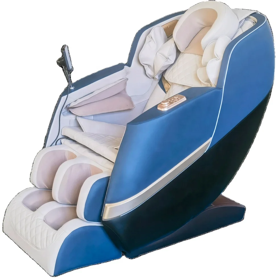 Cheap Luxury Shiatsu Massage Chair Foot Spa Kneading Full Body Massage Seat Music Heating Zero Gravity 4d Massage Chair