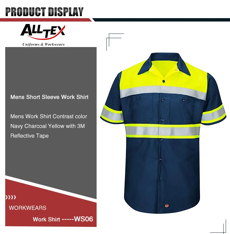 cheap hot sale top quality Autumn designers work shirts for men short sleeve