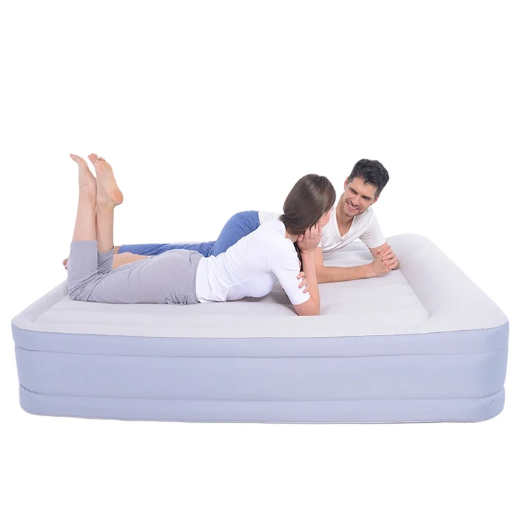 Cheap Price Inflatable Bed Mattress Queen Size Air Bed Mattress with Built in Electric Pump