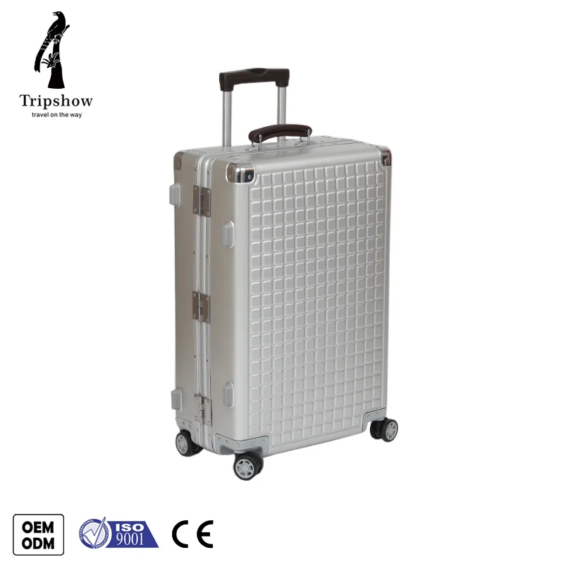 High Quality Aluminum Magnesium Alloy Tag Travel Carry-on Trolley Bag Luggage Sets Suitcase