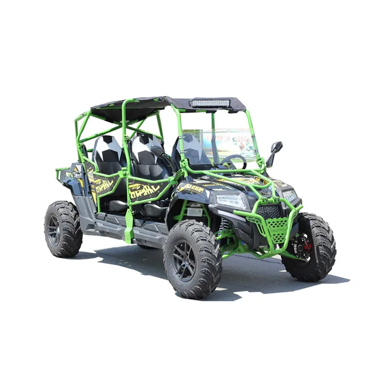 New products 4 wheel motorcycle gasoline side by sides 400cc utv 4 seater dune buggy quad 4x2 4x4