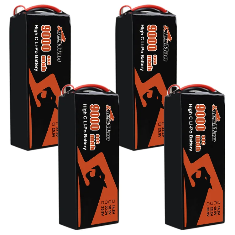 Аккумулятор Lipo с высокой скоростью заряда 3S 10C FPV аккумулятор для дрона 9000 мАч 10000 14 8 В аккумуляторная батарея электрических инструментов